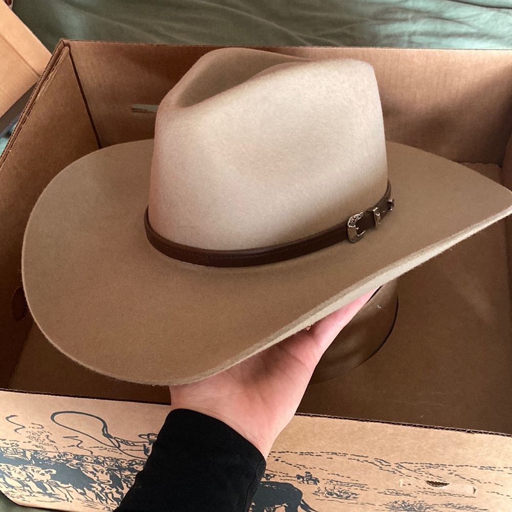 Stetson Cowboy Hat Size 6 3/4